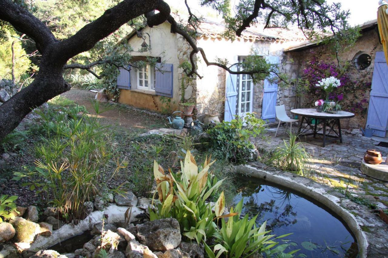 La Maison Bleue Carros Esterno foto
